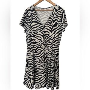 Zebra Print Women’s L/ XL Dress